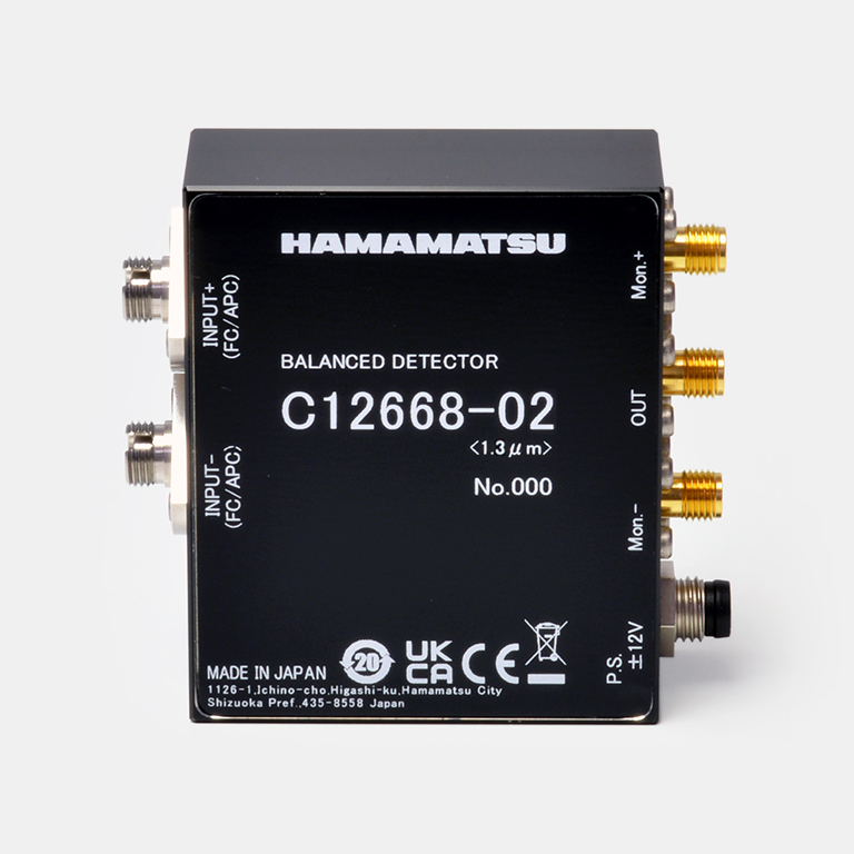 Балансные детекторы Hamamatsu C12668-02