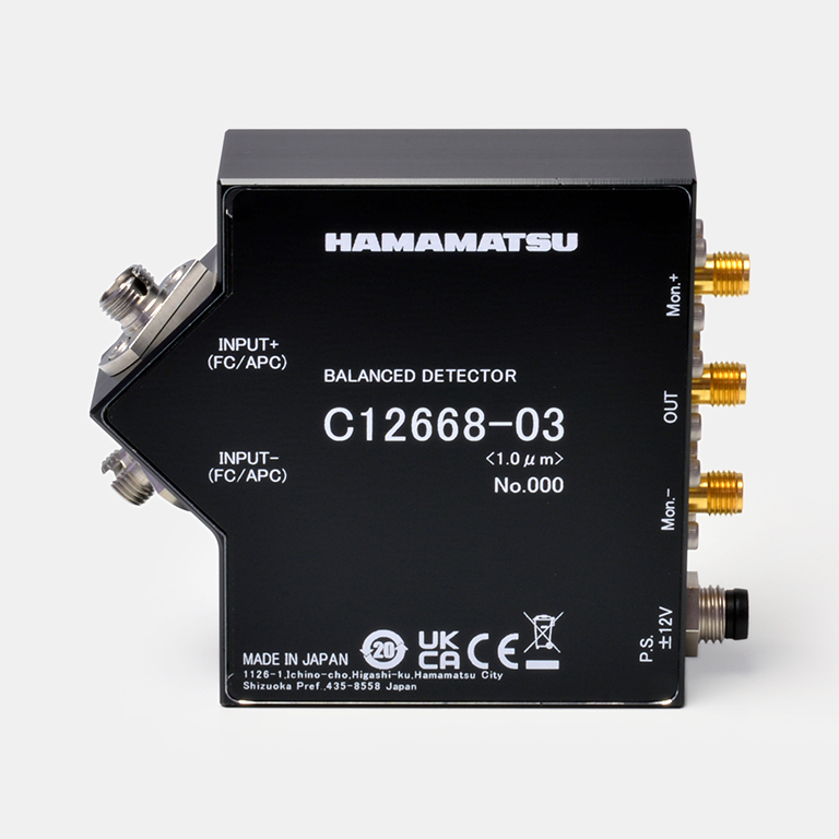 Балансные детекторы Hamamatsu C12668-02